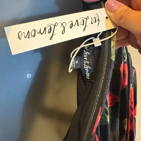 Floral Off-Shoulder Dress with Rose Detail from for the love of lemon 🍋 - Picture 5 of 8